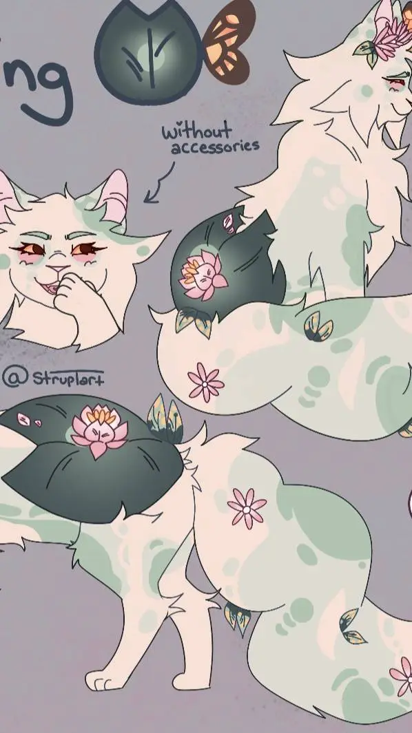 ai character: 💐🦋~`°{𝙵𝚕𝚘𝚠𝚎𝚛𝚆𝚒𝚗𝚐 background