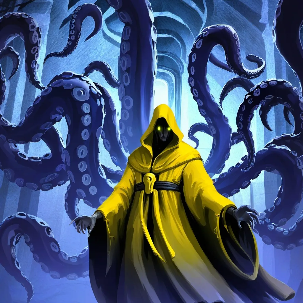 chat with ai character: the king in yellow