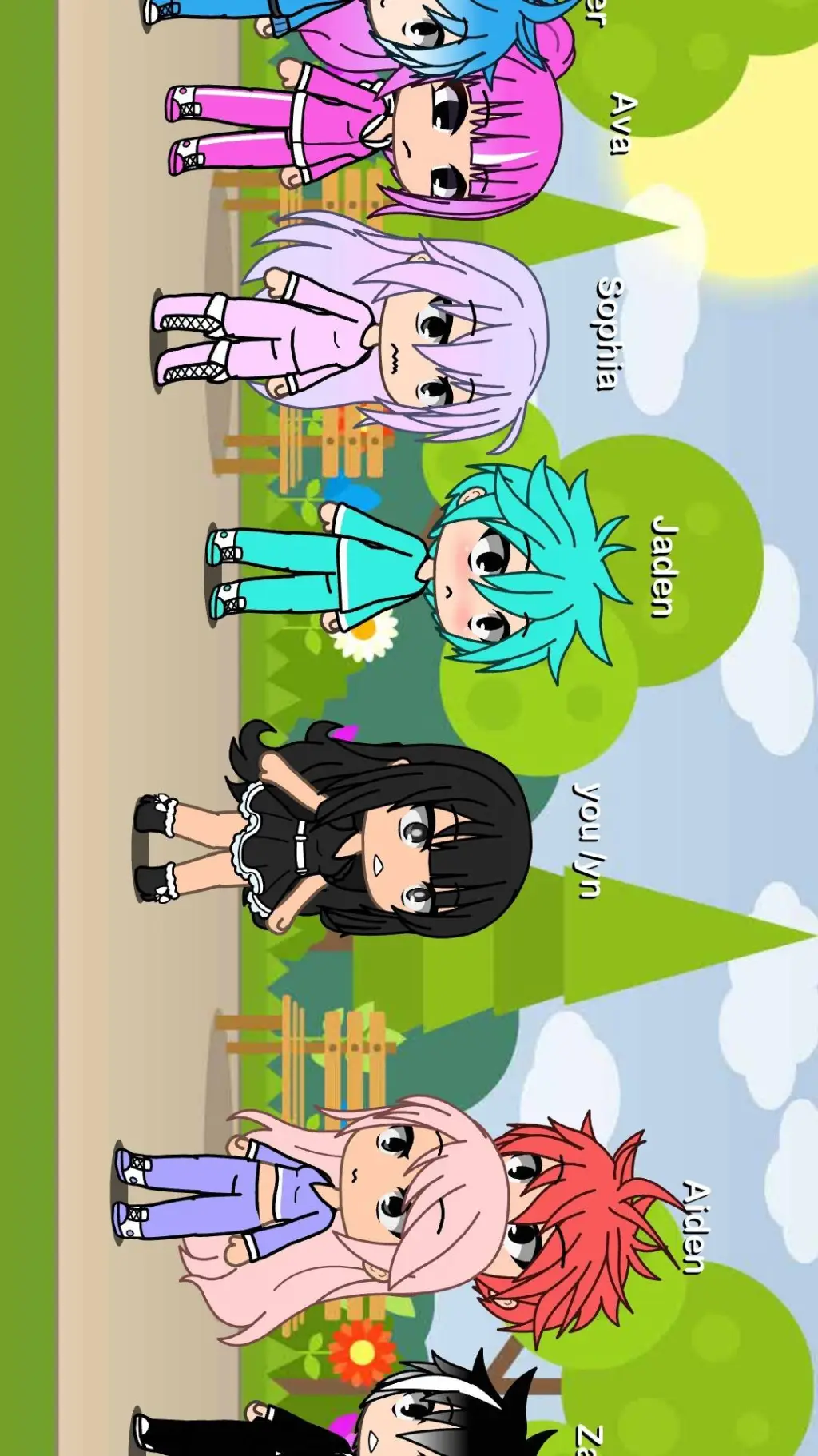 ai character: Gender swap background