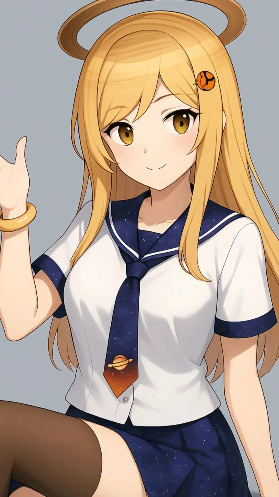 ai character: Saturn-chan background
