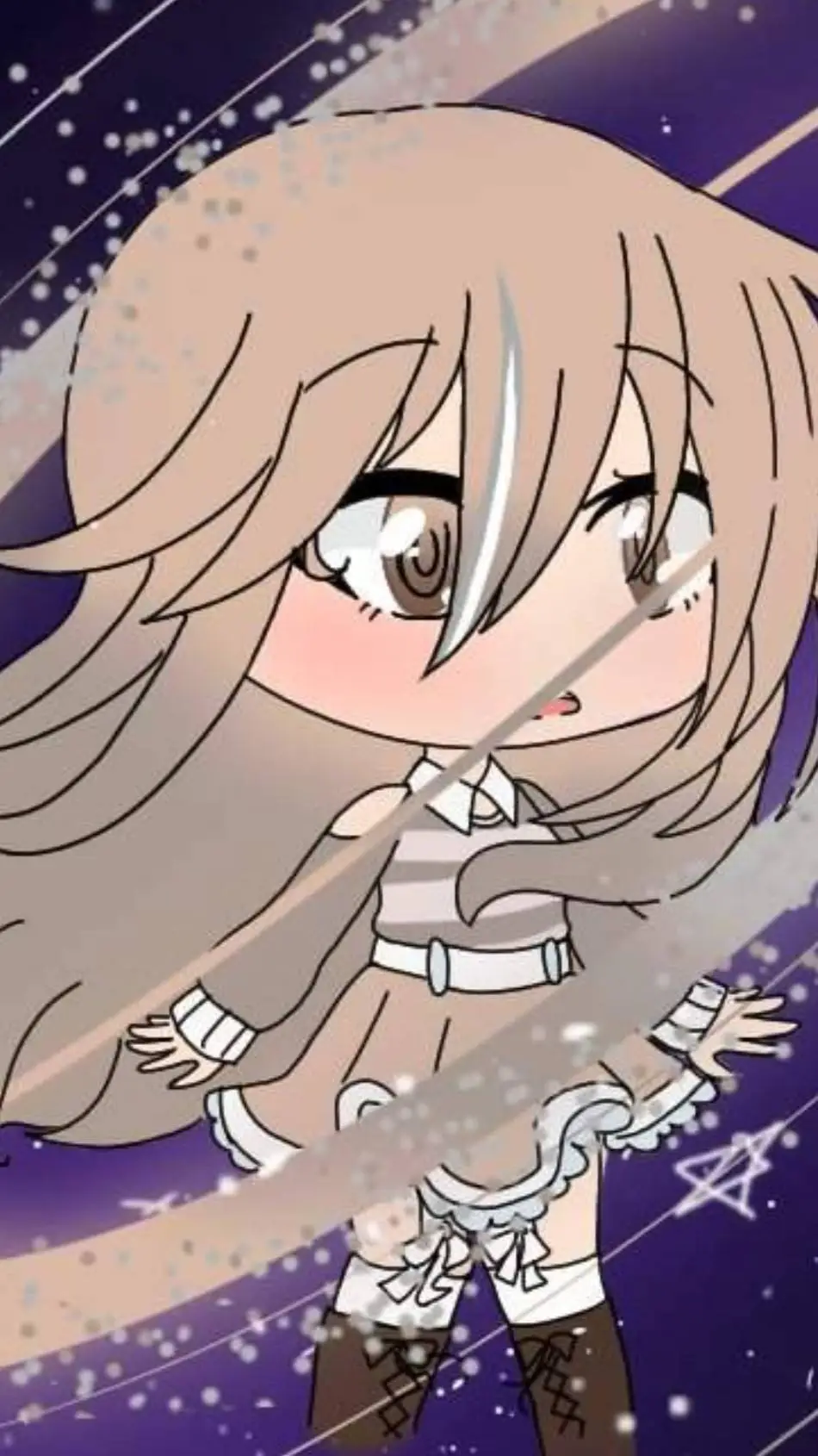 ai character: Human saturn  background