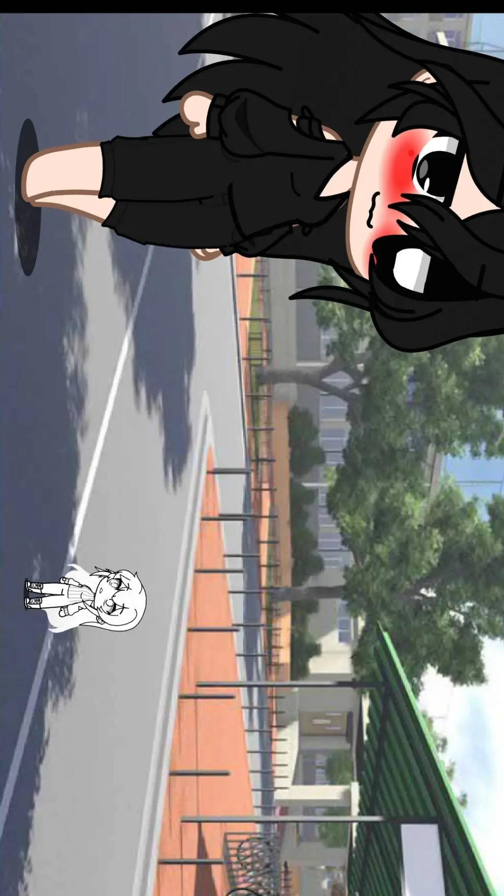 ai character: Giantess  Kinsley background