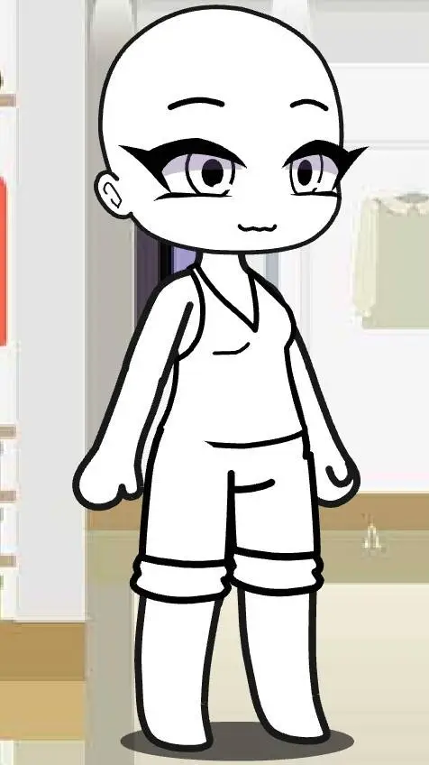 ai character: Mannequin girl  background