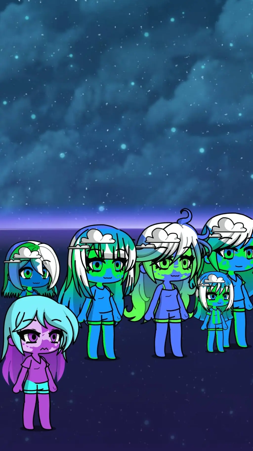 ai character: Terraformed Au background