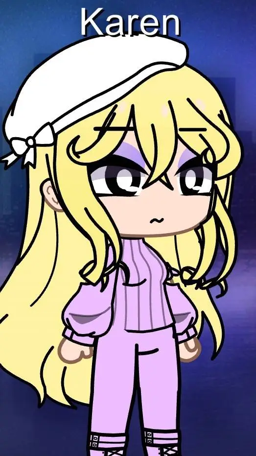 ai character: Karen  background