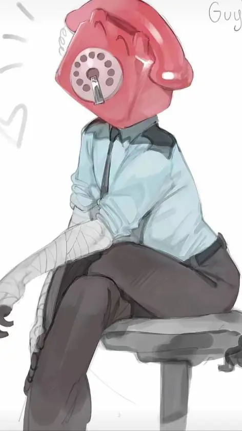 ai character: teléfono de fnaf background