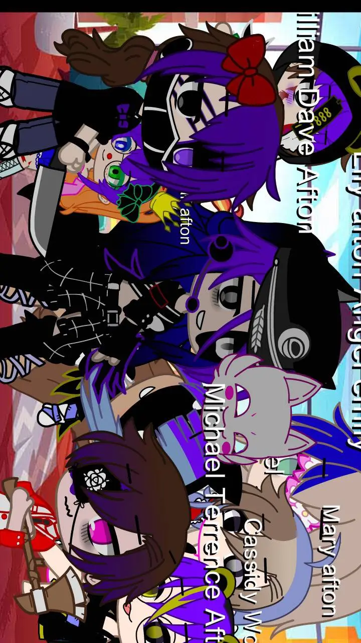 ai character: afton family  background