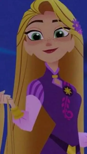 ai character: Rapunzel  background