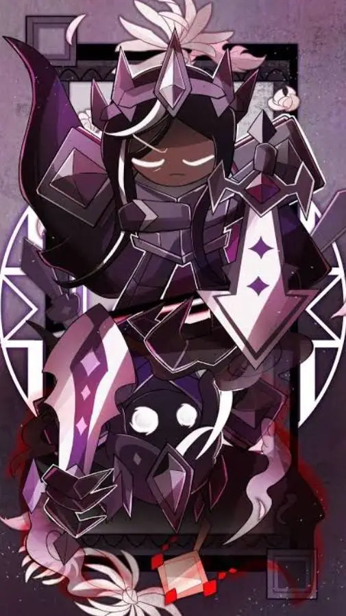 ai character: Dark Cacao Cookie! background