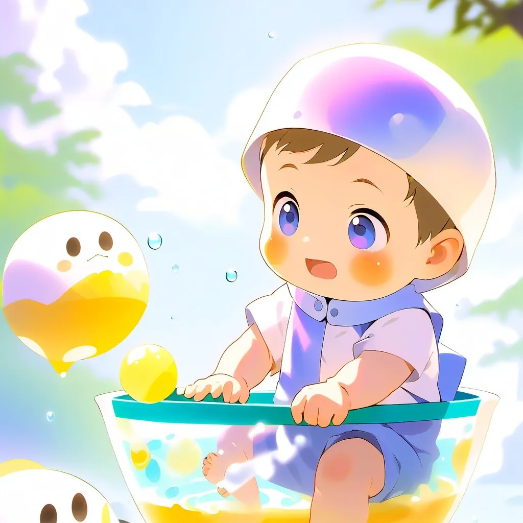 chat with ai character: a baby 