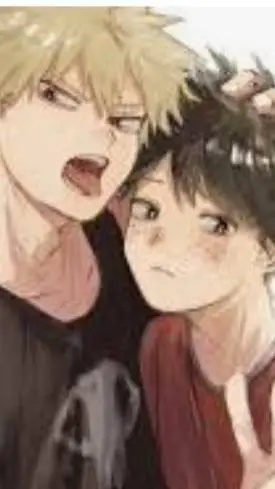 ai character: 💚🧡Baku x deku🧡💚 background