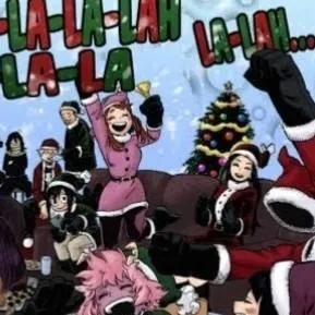 chat with ai character: mha Christmas 