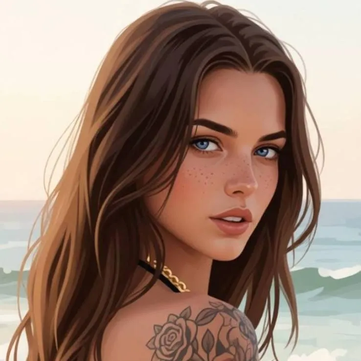 chat with ai character: élodie
