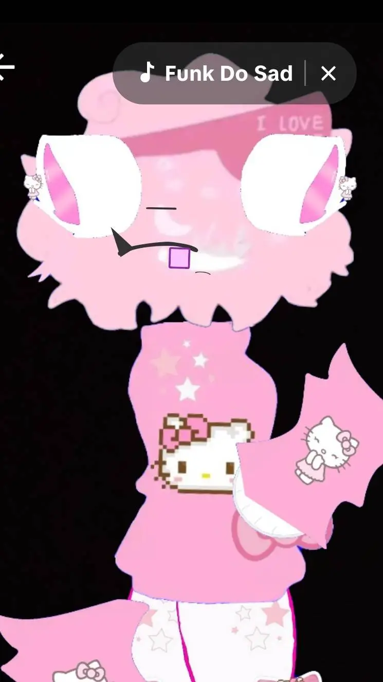 ai character: gril aldut kawaii background