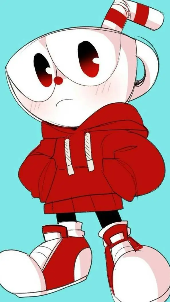 ai character: Cuphead background