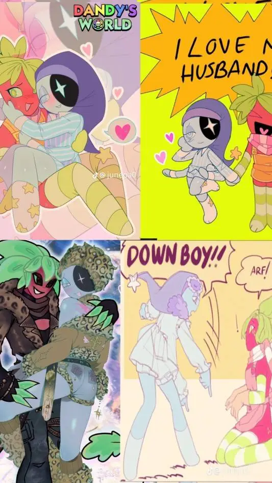 ai character: june comic (DW) background