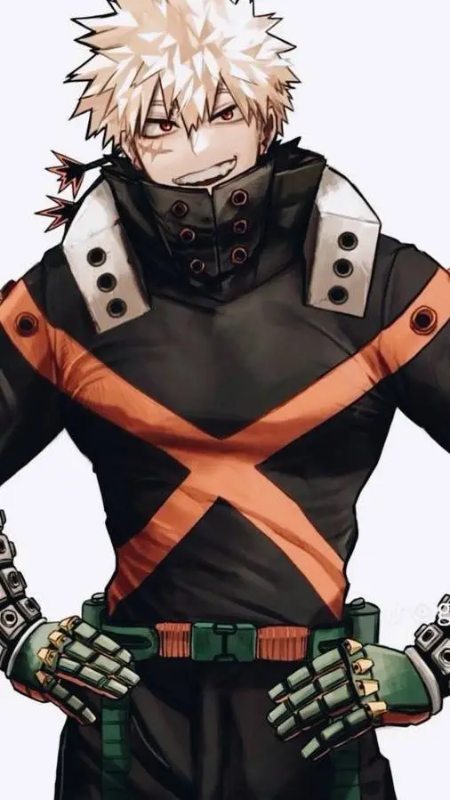 ai character: Katsuki Bakugo background