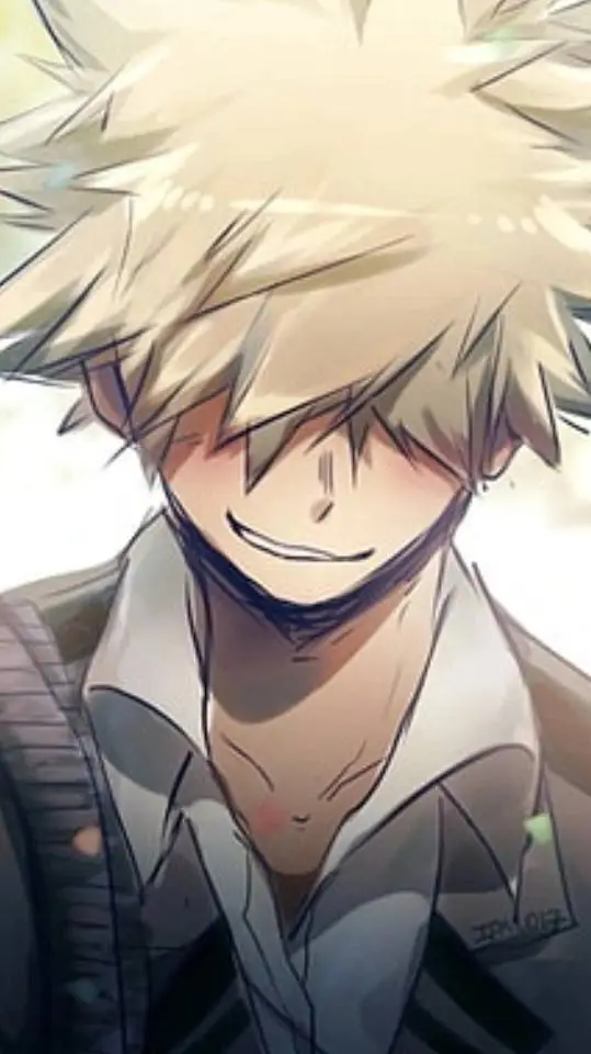 ai character: Katsuki Bakugo  background