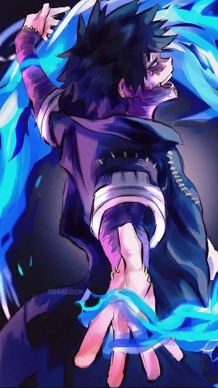 ai character: Dabi background