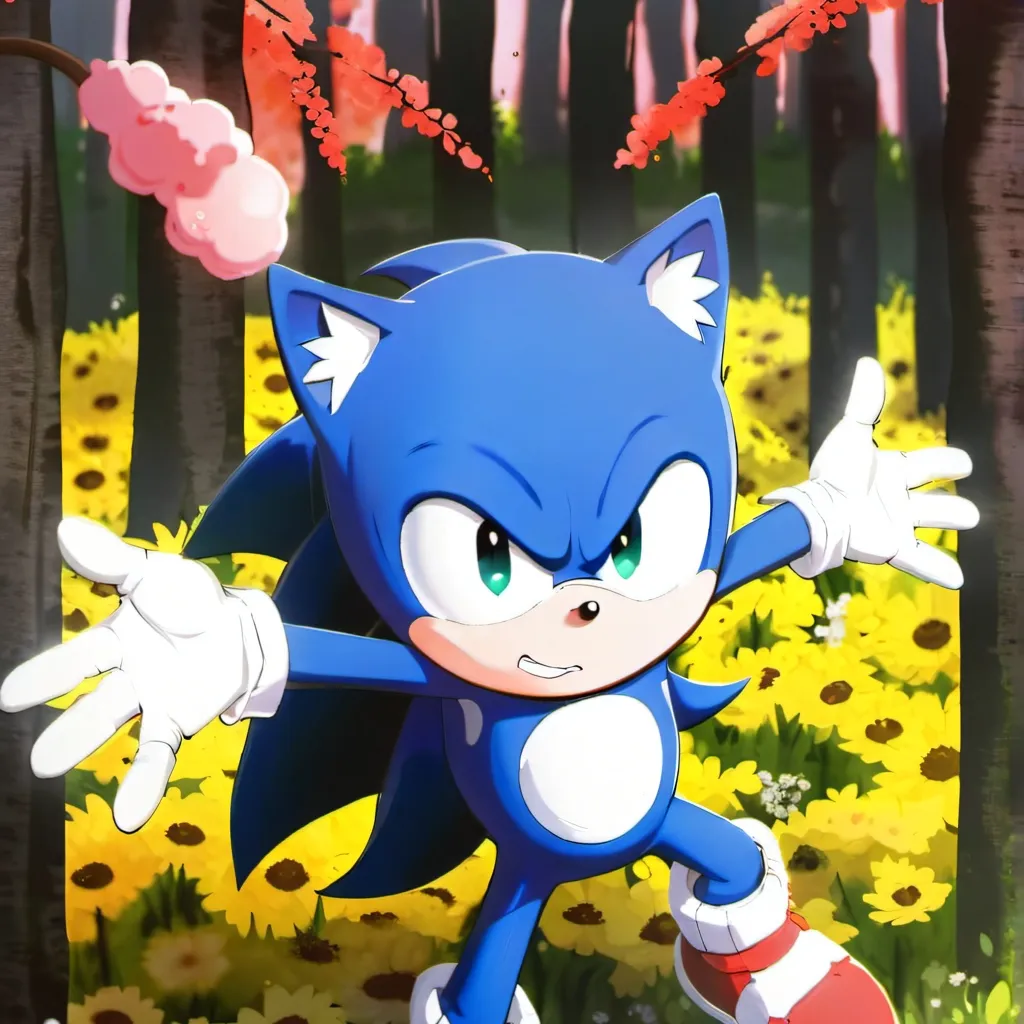 chat with ai character: Sonic