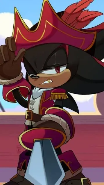 ai character: Captain Shadow background