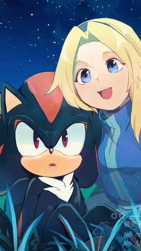 ai character: Shadow and maria background