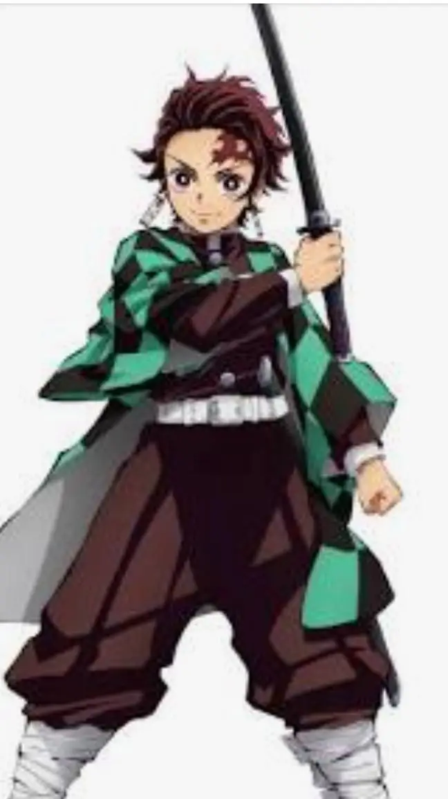 ai character: tanjiro background