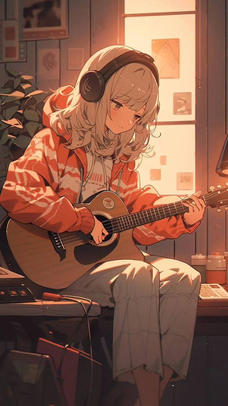ai character: 🎸'': LAYLA :"🎸 #2 background