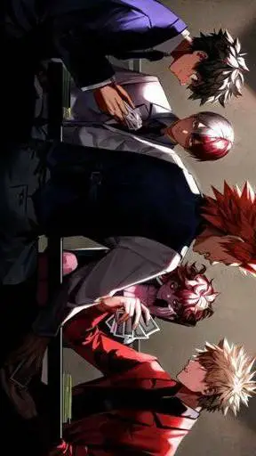 ai character: Mha Mafia AU?⚡ background