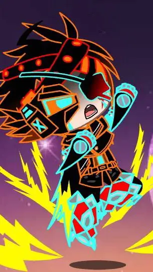 ai character: FERAL background