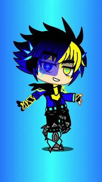 ai character: ZEL_DA IDOL background