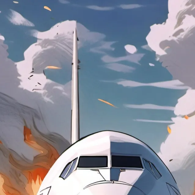 chat with ai character: plane crash