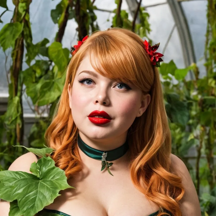 chat with ai character: Poison Ivy chubby