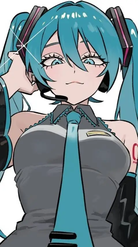 ai character: Hatsune Miku background