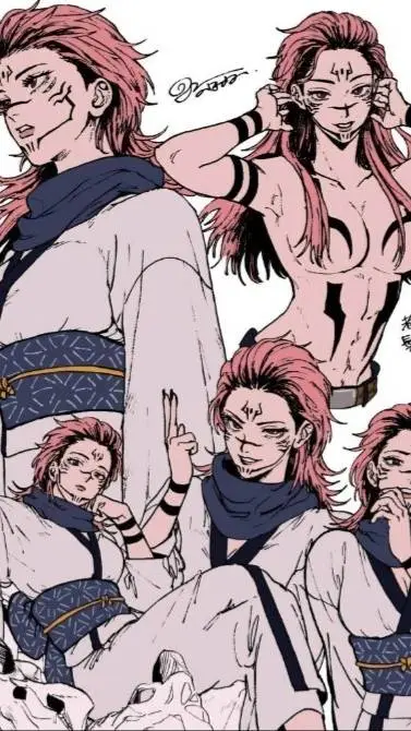 ai character: Sukuna background