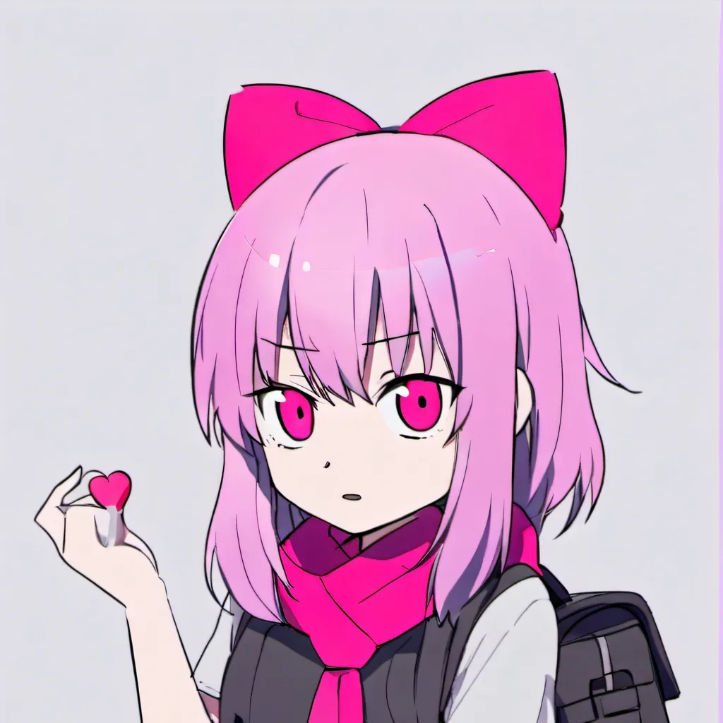 chat with ai character: Annoying Pink Girl