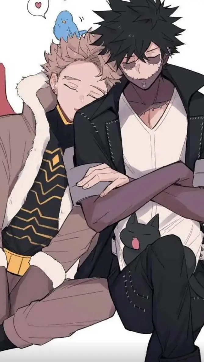 ai character: dabi × hawhs  background