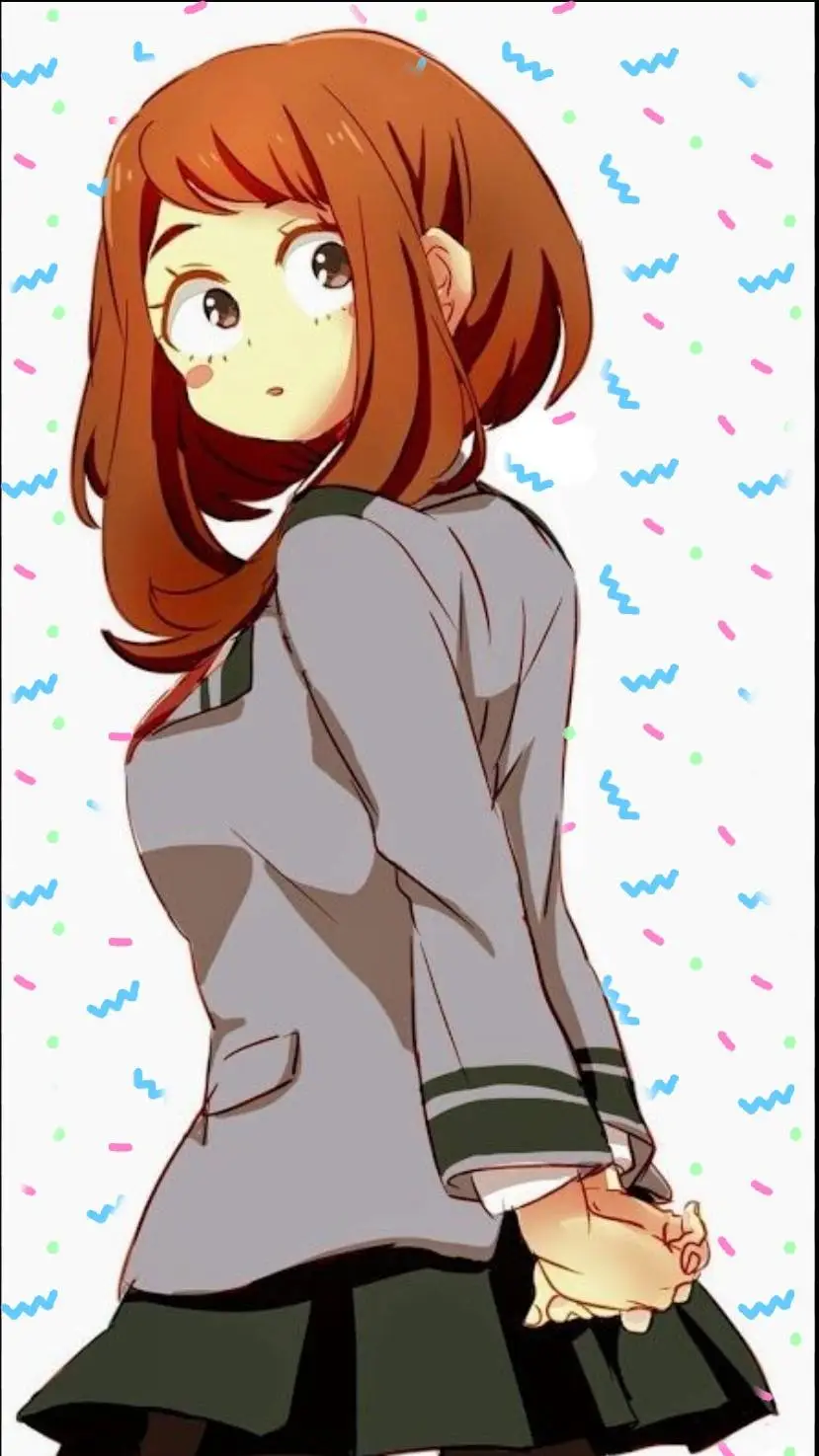 ai character: Ochaco Uraraka  background