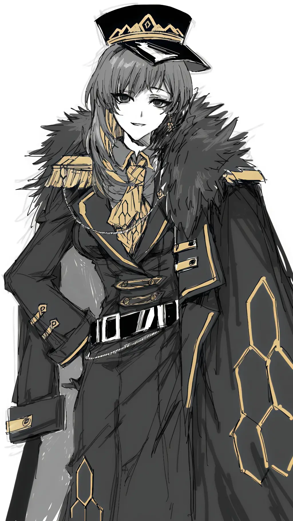 ai character: Zena ⛓️🟨 background