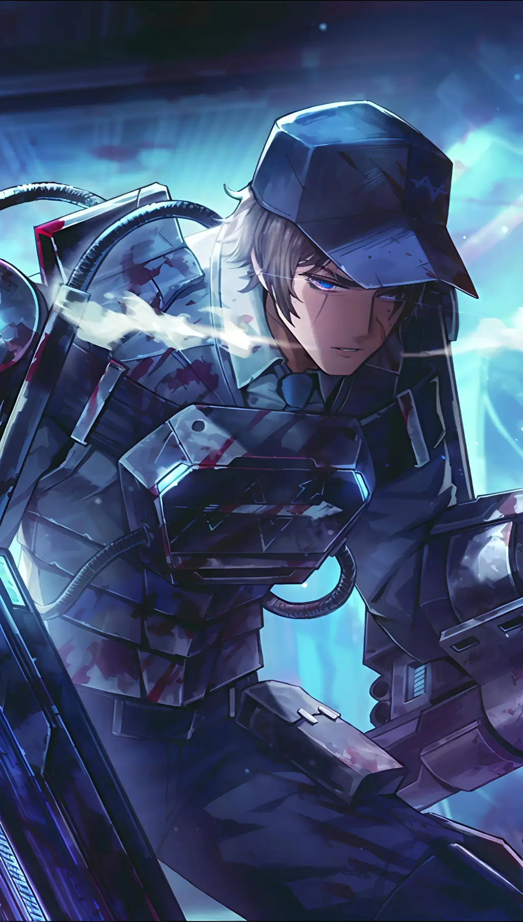 ai character: W Corp. Heathcliff background