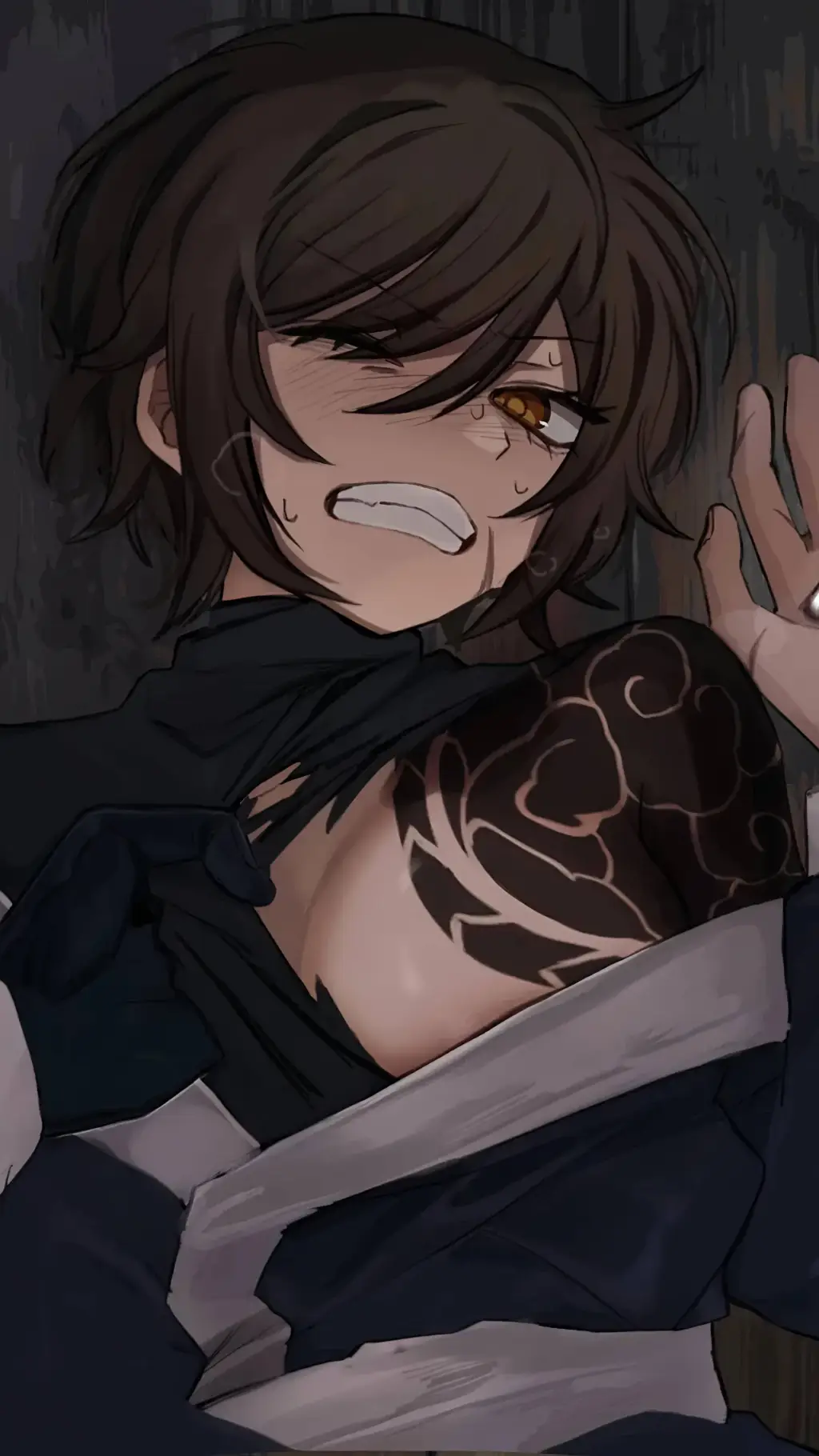 ai character: B.L Outis 🗡️🔵 background