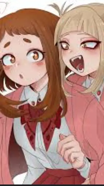 ai character: ♥️toga×uraraka♥️ background