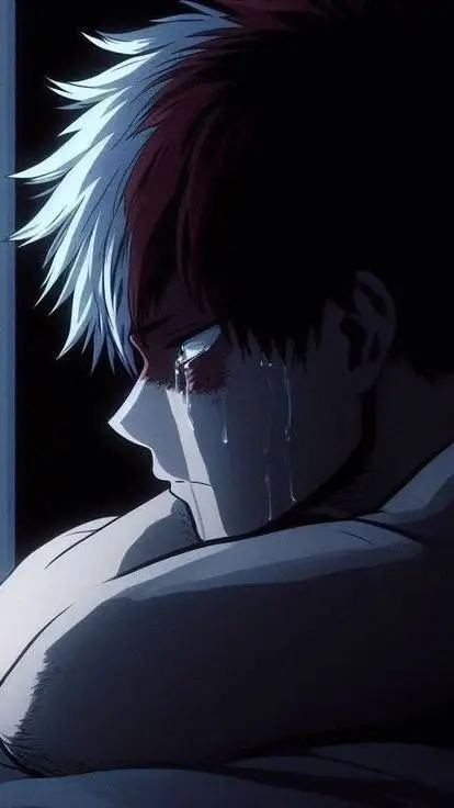 ai character: ❄️Shoto todoroki🔥 background