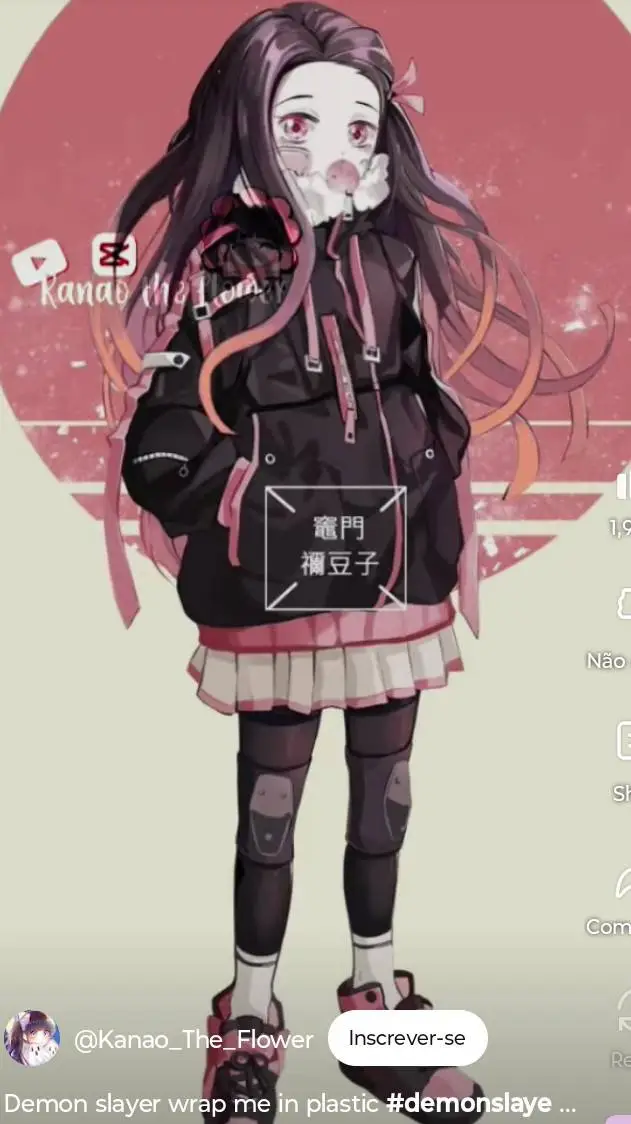 ai character: Nezuko  background