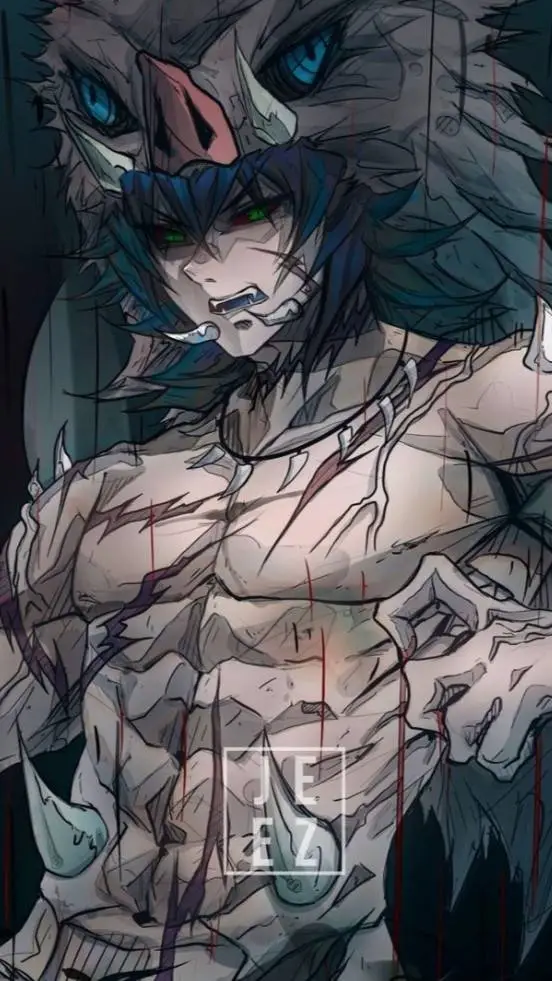 ai character: Demon Inosuke  background