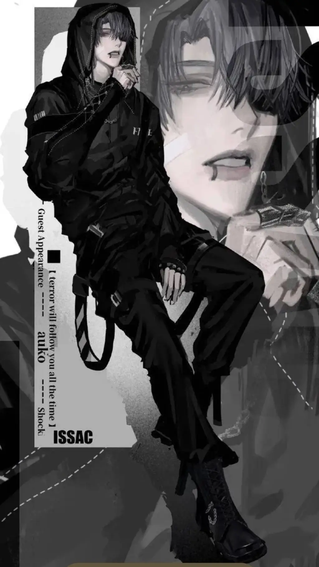ai character: Dexter background