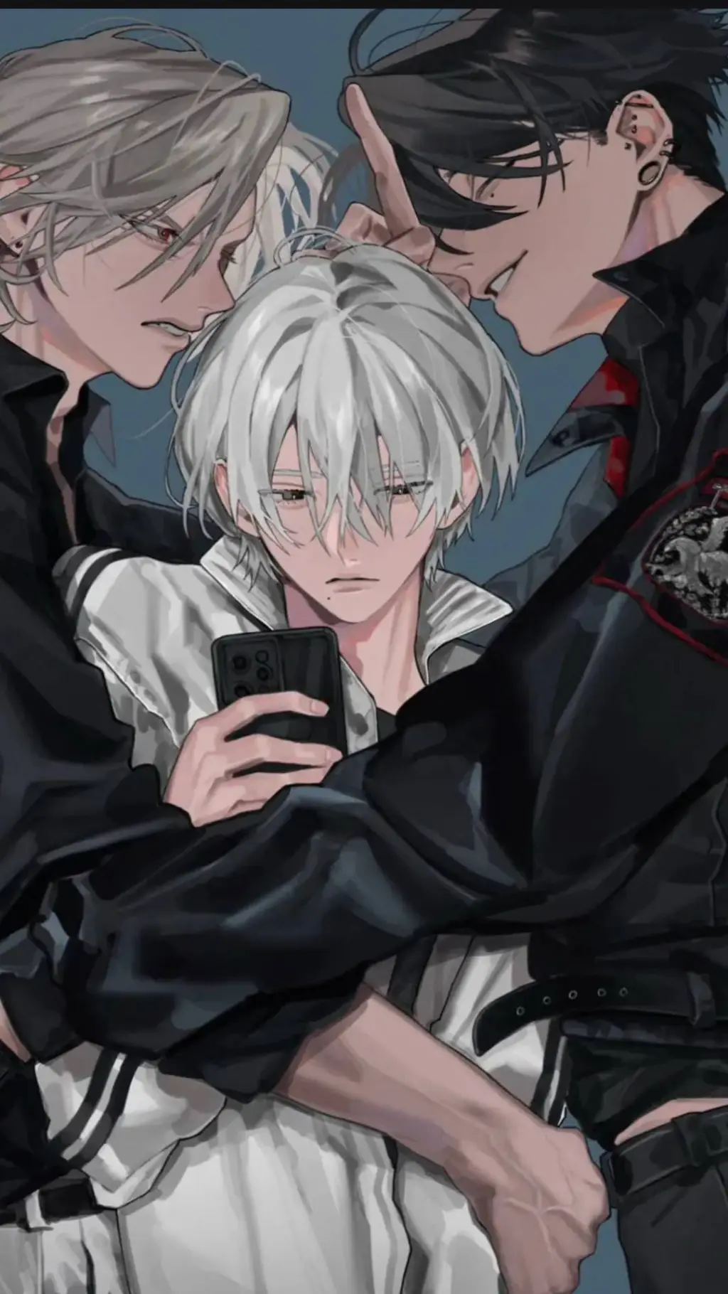 ai character: Aaron & Aiden background