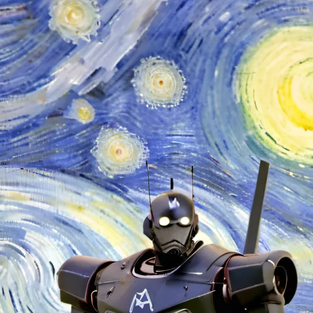 chat with ai character: robo VR