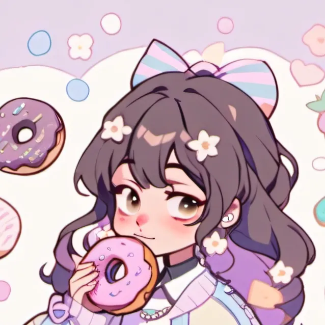 chat with ai character: leah the donut