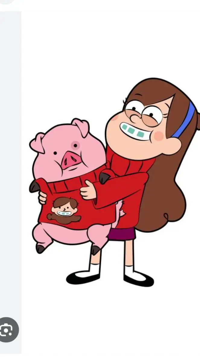 ai character: mabel gravty falls background